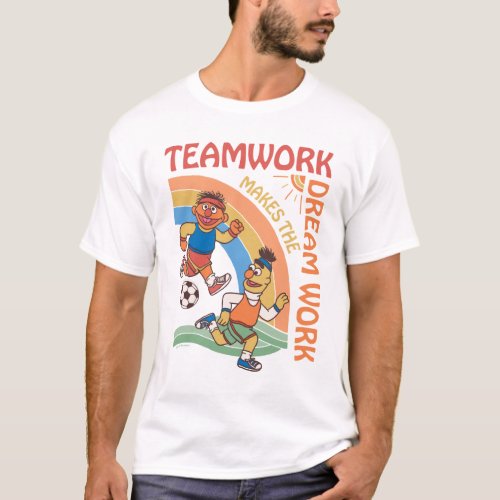 Sesame Street  Ernie  Bert Teamwork T_Shirt