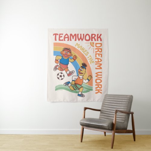 Sesame Street  Ernie  Bert Teamwork Tapestry