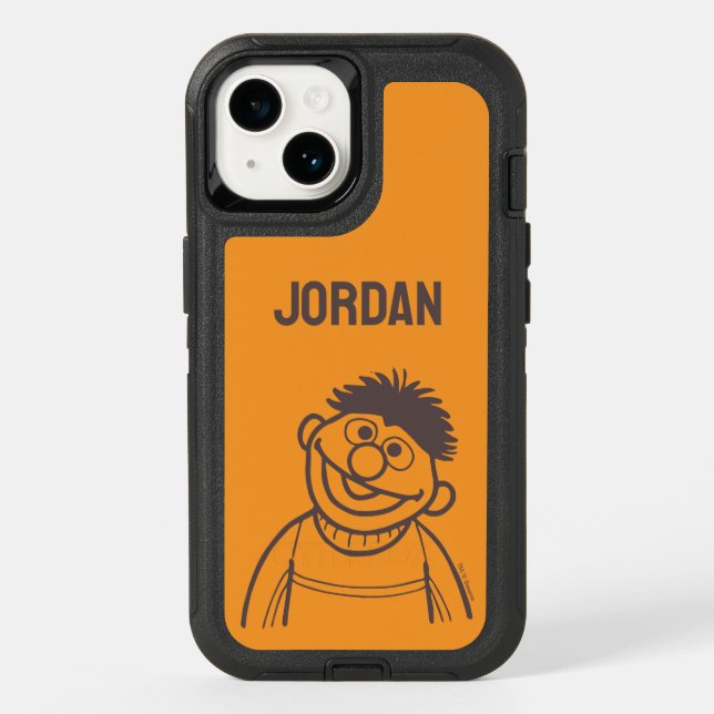 Sesame Street | Ernie Bright | Add Your Name Otterbox iPhone Case (Back)