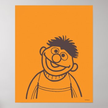 Sesame Street | Ernie Bright Poster by SesameStreet at Zazzle