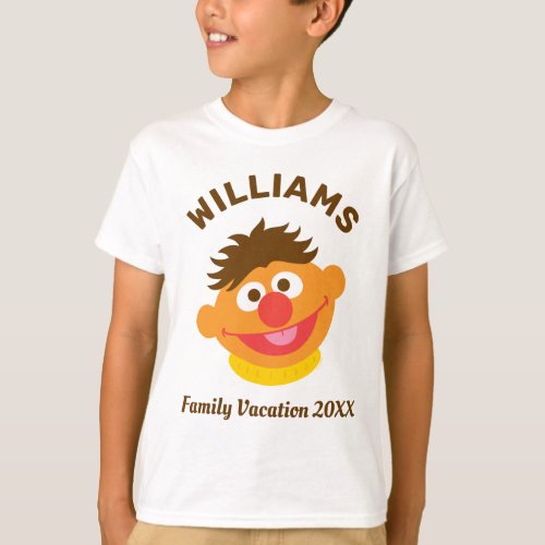 Sesame Street  Ernie Family Vacation T_Shirt