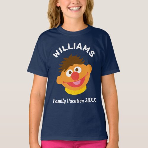 Sesame Street  Ernie Family Vacation T_Shirt