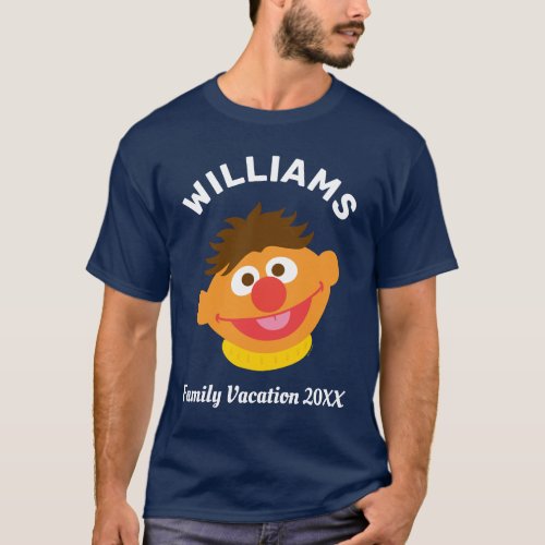 Sesame Street  Ernie Family Vacation T_Shirt