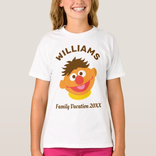 Sesame Street  Ernie Family Vacation T_Shirt
