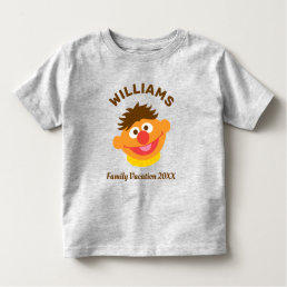 Sesame Street | Ernie Family Vacation Toddler T-shirt
