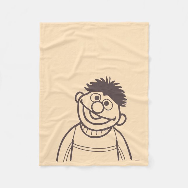 Sesame Street | Ernie Fleece Blanket (Front)