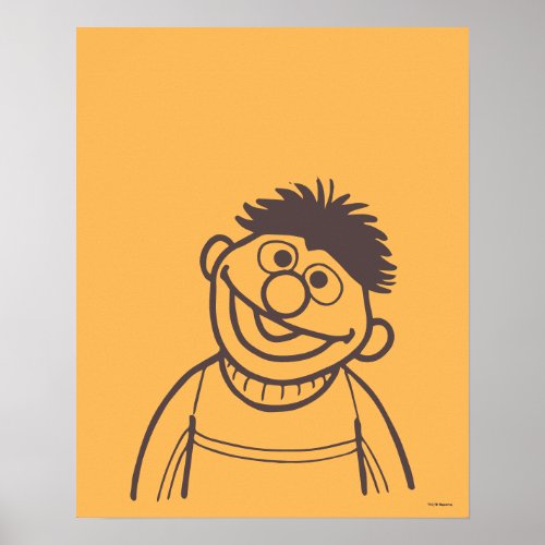 Sesame Street  Ernie Poster