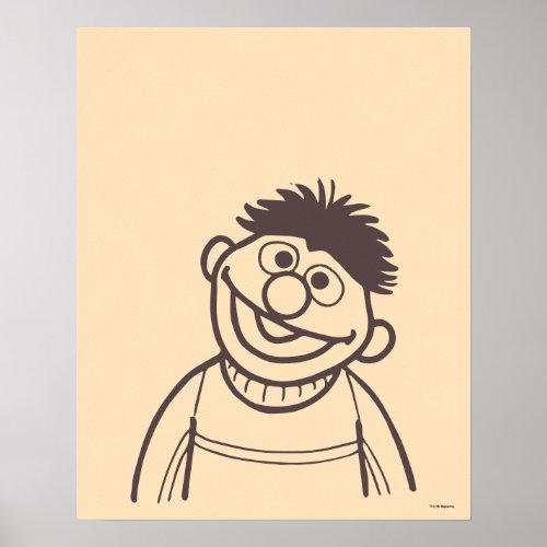 Sesame Street  Ernie Poster