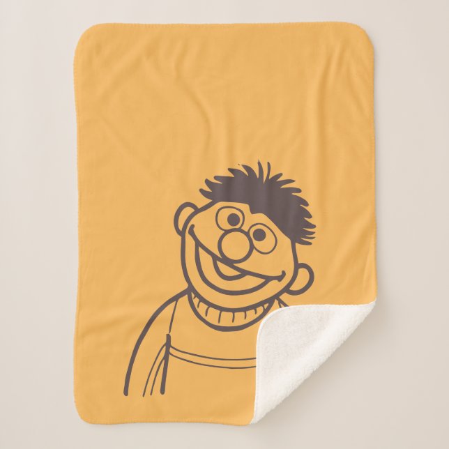 Sesame Street | Ernie Sherpa Blanket (Front)