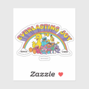 Sesame Street Everlasting Joy Since 1969 Sticker