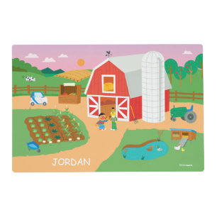 Sesame Street   Farm Scene Placemat