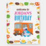 Sesame Street Foodie Truck Birthday Sign