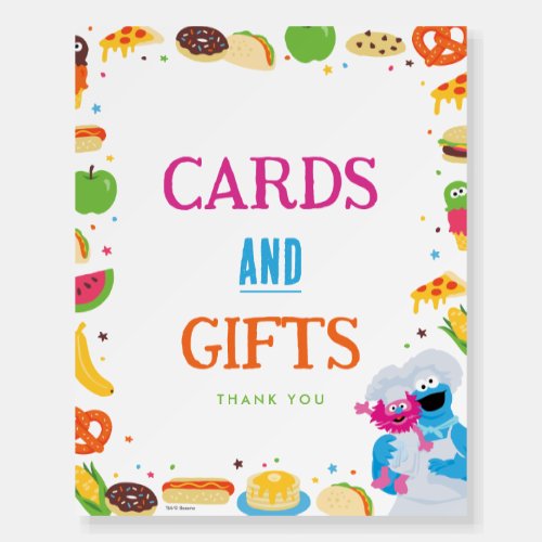 Sesame Street Foodie Truck Gifts  Cards Sign 