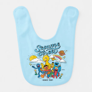 Sesame Street   Friends Since 1969 Baby Bib
