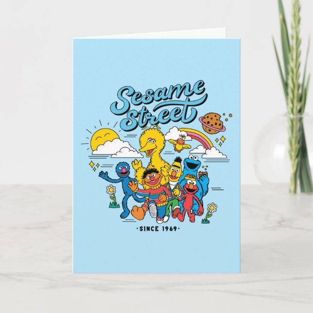 Sesame Street | Friends Since 1969 Holiday Card (Front)