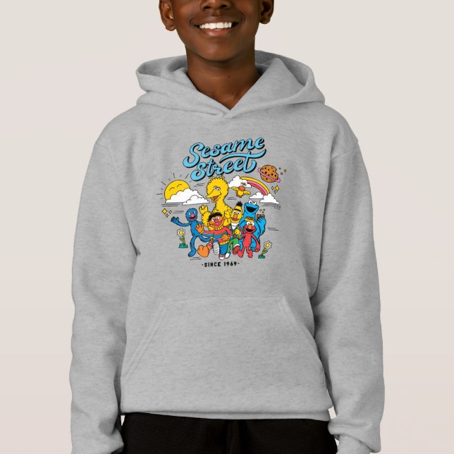 Sesame Street | Friends Since 1969 Hoodie (Front)