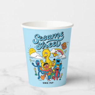 Sesame Street   Friends Since 1969 Paper Cups