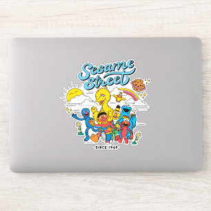 Sesame Street   Friends Since 1969 Sticker