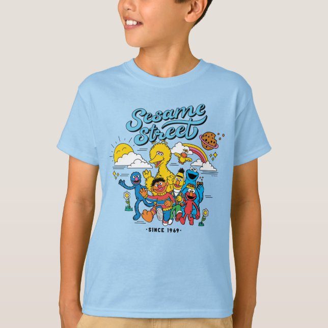 Sesame Street | Friends Since 1969 T-Shirt (Front)