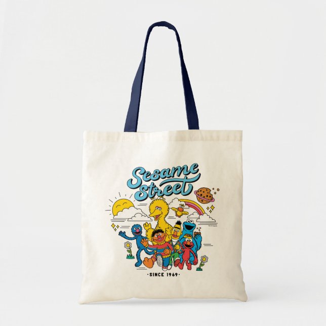 Sesame Street | Friends Since 1969 Tote Bag (Front)