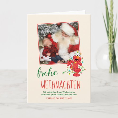 Sesame Street  Frohe Weihnachten Card