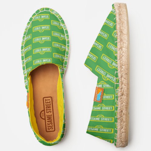 Sesame Street  Full Color Logo Espadrilles