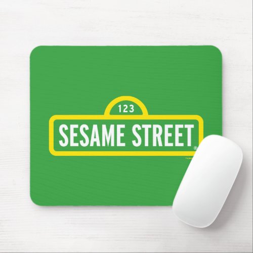 Sesame Street  Full Color Logo Mouse Pad