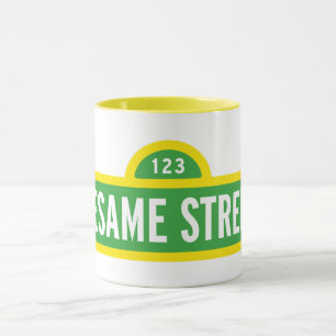 Sesame Street Full Color Logo Mug