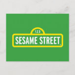 Sesame Street | Full Color Logo Postcard