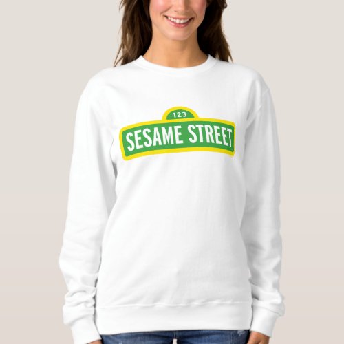Sesame Street  Full Color Logo Sweatshirt