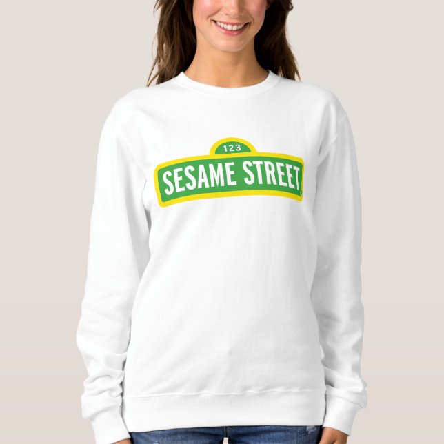 Sesame Street | Full Color Logo Sweatshirt (Front)