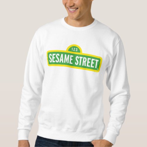 Sesame Street  Full Color Logo Sweatshirt
