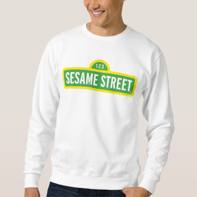 Sesame Street | Full Color Logo Sweatshirt (Front)
