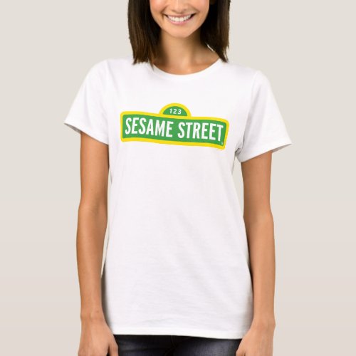 Sesame Street  Full Color Logo T_Shirt