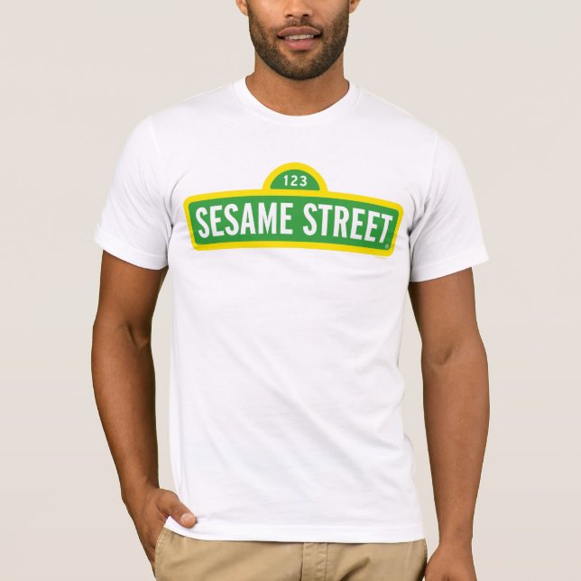 Sesame Street | Full Color Logo T-Shirt (Front)