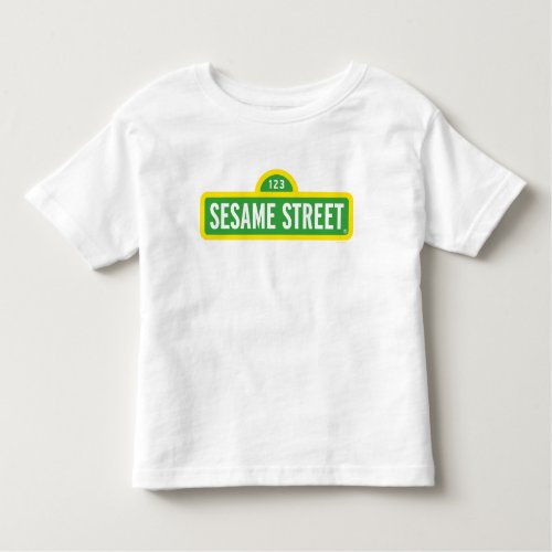 Sesame Street  Full Color Logo Toddler T_shirt