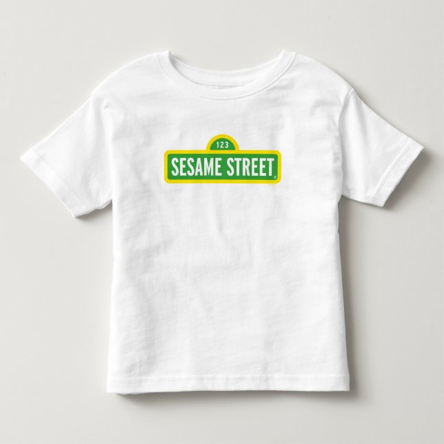 Sesame Street | Full Color Logo Toddler T-shirt (Front)