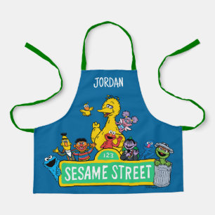 Sesame Street Full Color With Pals Apron