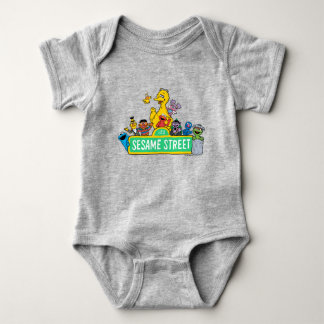 Sesame Street | Full Color With Pals Baby Bodysuit