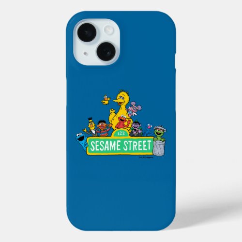 Sesame Street  Full Color With Pals iPhone 15 Case