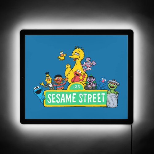 Sesame Street  Full Color With Pals LED Sign