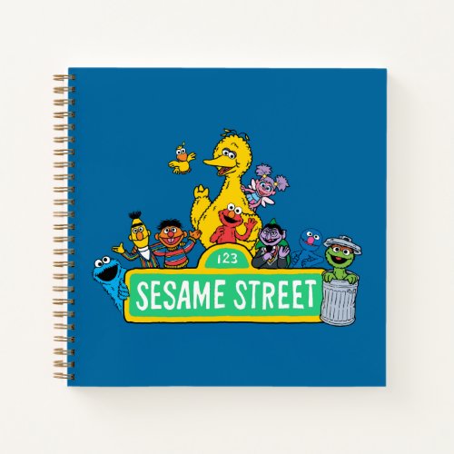 Sesame Street  Full Color With Pals Notebook