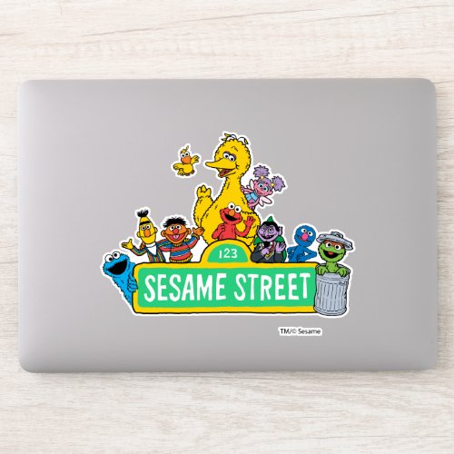 Sesame Street  Full Color With Pals Sticker