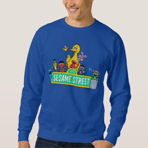 Sesame Street  Full Color With Pals Sweatshirt