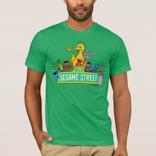 Sesame Street  Full Color With Pals T_Shirt