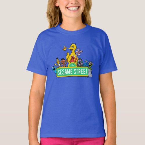 Sesame Street  Full Color With Pals T_Shirt