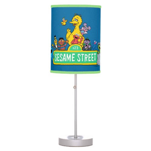 Sesame Street  Full Color With Pals Table Lamp