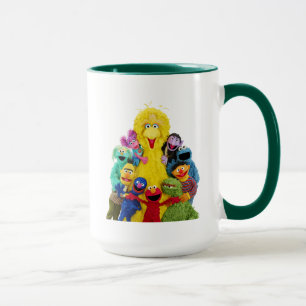 Sesame Street Fun Colorful Pals Portrait Mug