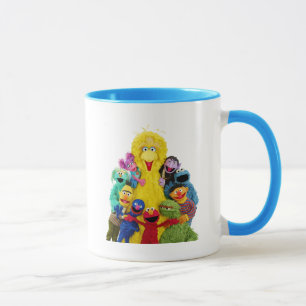 Sesame Street Fun Colorful Pals Portrait Mug