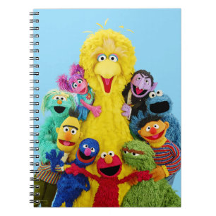 Sesame Street Fun Colorful Pals Portrait Notebook